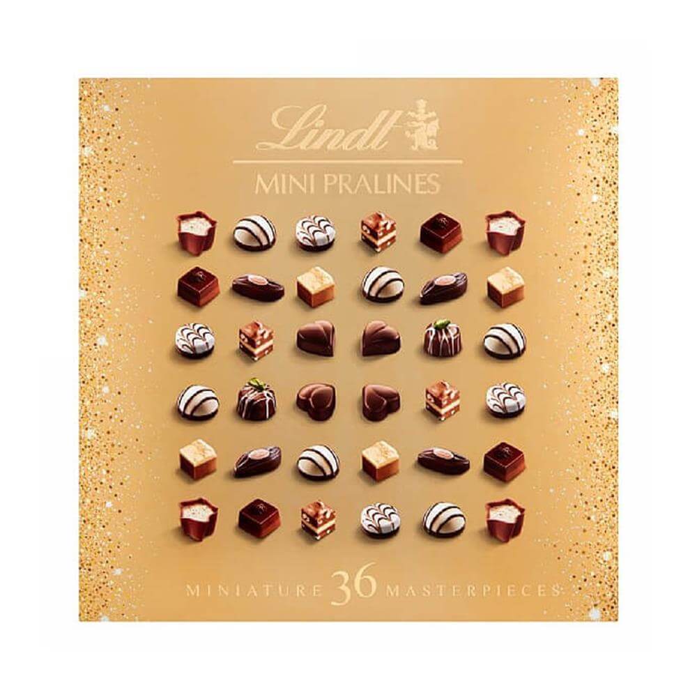 Lindt Festive Mini Praline Selection Box 180g